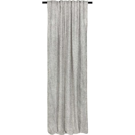 SCHÖNER WOHNEN Rideau à œillets transparent BRIGHT - 1 pièce 130x250 cm, gris