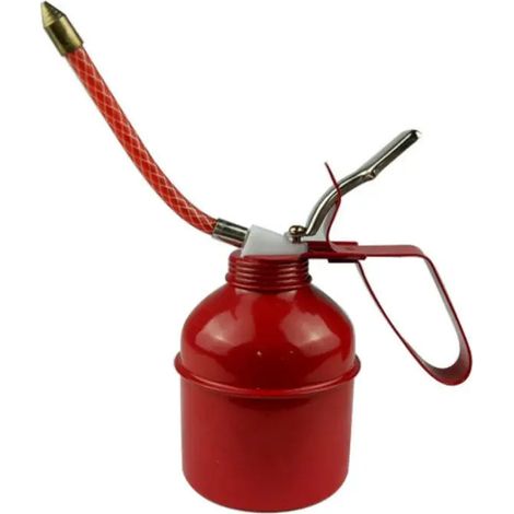 Pot Dhuile Pour Huile Moteur 137 X 72 X 125 Cm En Métal Avec Tuyau Flexible Rouge Foncé Pour Lentretien Et Lutilisation À Domicile