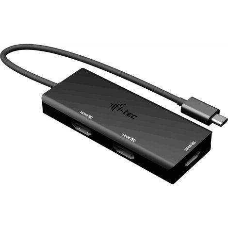 i-tec USB-C Triple 4K HDMI Video Adapter, Power Delivery 100W (1/5)