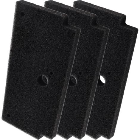 3 pezzi 12022801 Filtro per asciugatrice per asciugatrici a pompa di calore Bosch Siemens, 292 x 142 x 19 mm Tappetino filtro in spugna Filtri del condensatore per filtro di base di ricambio per asciu