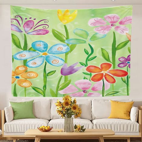 Tapisseries tendance au design attrayant, tapisseries murales pour chambre à coucher, décoration intérieure 100x75cm (1/5)