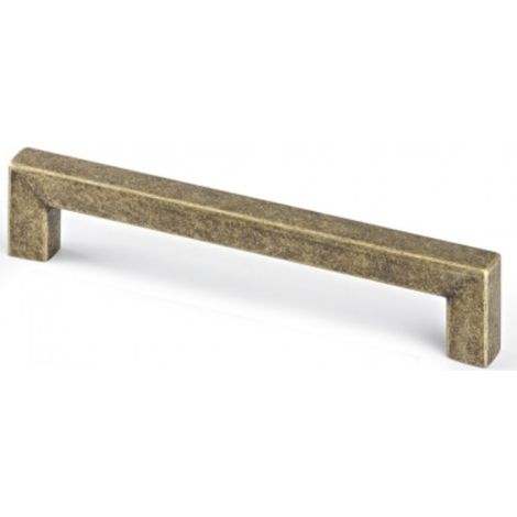Poignée Square 7471 - talla Bronze rustique. 114x11x30mm. Entraxe 96mm.