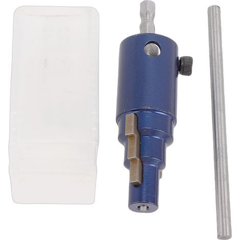 Broken pipe extractor for 1/2", 3/4", and 1" PVC, CPVC, and PEX pipes valve and tap bolt fitting removal tool drill attachment (1/5)