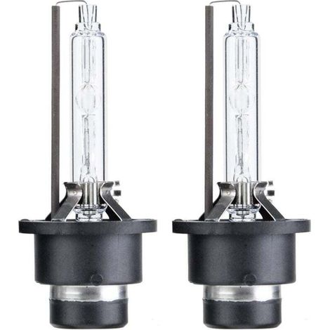 2 Stück 35-W-Xenon-Autoscheinwerfer, 85 V Wechselstrom, Ersatzlampen 6000 K P32d-3 Kaltweiß - KZQ