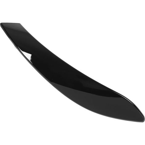 Housse de poignée de porte intérieure de voiture, housse de poignée de porte côté passager droit, convient aux F30, F31, F34, F36, noir piano. (1/5)
