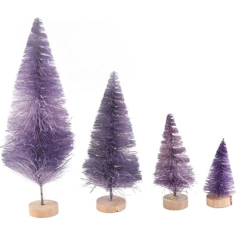 Miniatur-Weihnachtsbaum aus Kunstholz (1/5)