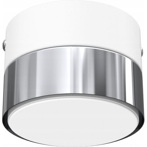 LED-Deckenleuchte Loft Plafond GX53, weiß, Chrom, poliert, dekorativ (1/3)