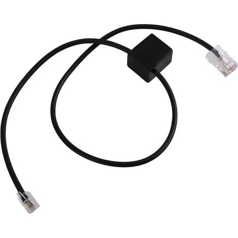 Adaptateur répartiteur RJ45 vers RJ9 4P4C femelle, 1 vers 2 (1/5)