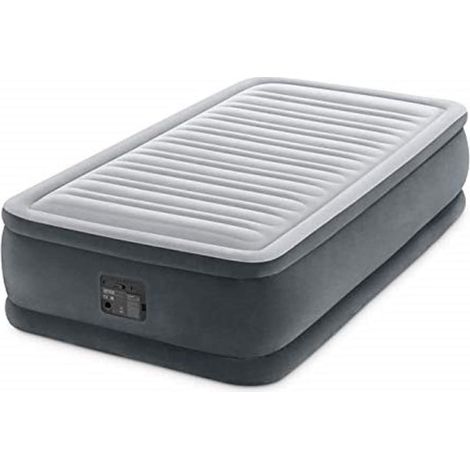 Materasso gonfiabile singolo Comfort con Pompa Interna, 99 x 191 x 46 cm (1/10)