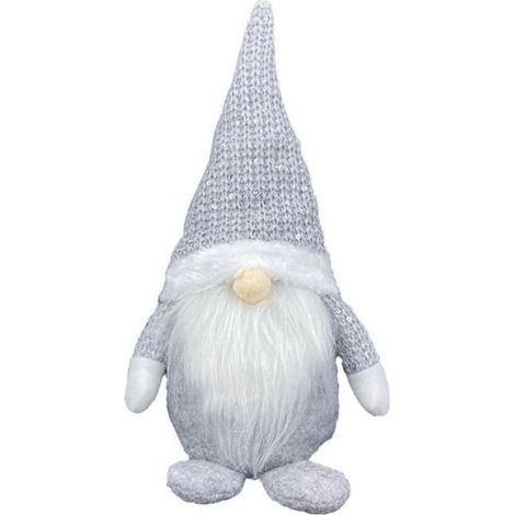 Noël Gnome Santa Santa Swedish Tomte Arbre suspendu Décoration de poupée ornement pour cadeaux Bonne année 2021 (gris) (1/4)
