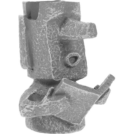 Porte-lunettes Moai unique, inspiré des statues de l'île de Pâques, présentoir à lunettes de soleil, support à lunettes en résine amusant pour la décoration de la maison, de la table de chevet ou du b (1/5)