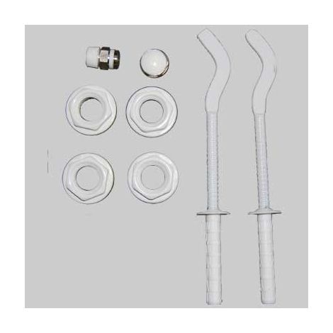 KIT PER RADIATORI COMPLETO DI MENSOLE 1 x 3/8 MADE IN ITALY