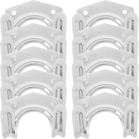 of 10 Heavy Duty Metal Wall Hooks for Garage Storage and