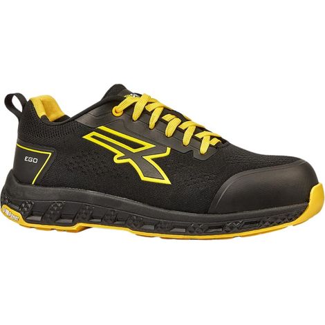 Calzado de seguridad U-Power Fitz ESD S1PS HI HRO FO SR - 44 (EU) - Negro /Amarillo (1/5)