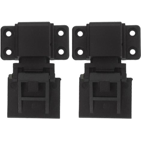 paire de charnières de couvercle anti-poussière pour platine vinyle, pièces de charnière de précision pour le remplacement du couvercle de tourne-disque, accessoire de remplacement pour système audio (1/5)