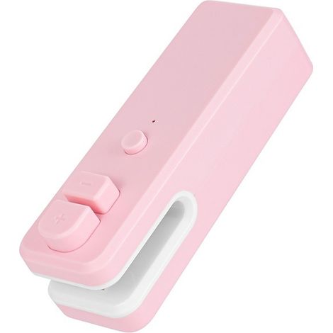 Mini selladora de bolsas 2 en 1: Selladora térmica y cortadora, selladora de bolsas para snacks, selladora de bolsas de litio para bolsas de patatas fritas, selladora portátil para alimentos de cocina