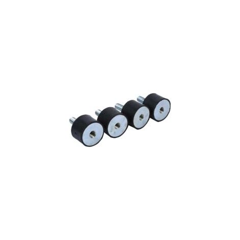 4Pcs Soportes aislantes de goma Amortiguador antivibración Bobinas M6/M8 para barcos y automóviles (Tamaño: M8) - Crezuo (1/4)