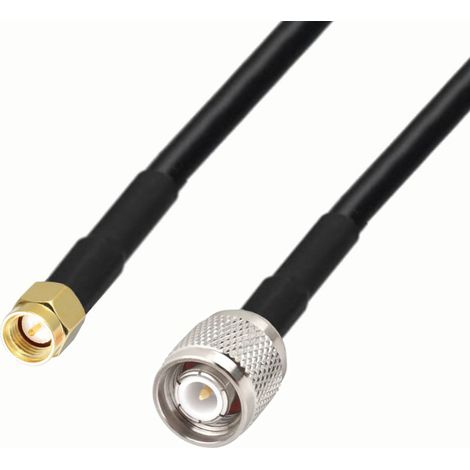 Cavo antenna con connettore SMA / connettore TNC RG58, 2 m