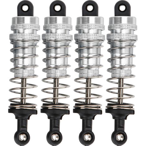 Amortisseur métallique réglable pour voiture RC 1/12, pièces de rechange pour MN G500/BRABUS, ressort argenté (1/5)
