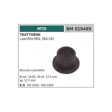 Boccola MTD trattorino tagliaerba LAWNFLITE MDL 364-192 019489