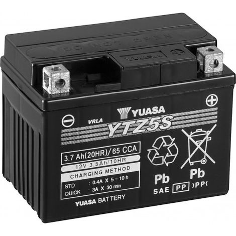 Batterie YUASA YTZ5S AGM - Sans Entretien - Prête à l'emploi. (1/6)
