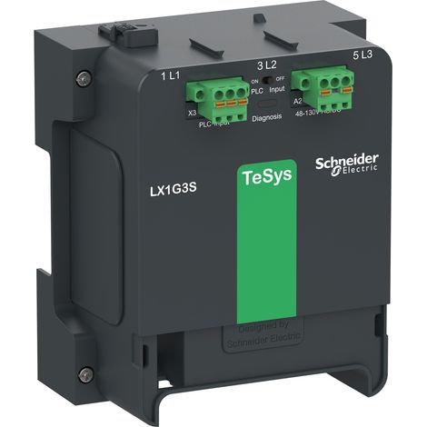Module de contrôle 200-500V AC/DC pour 3 pôles TeSys G400/500 (version avancée) - LX1G3SLSEA (1/2)