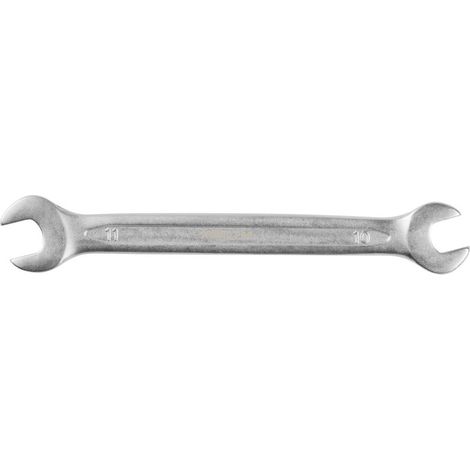 Schlüssel Strend Pro 3113, 10x11 mm, Maulschlüssel, doppelseitig, Cr-V