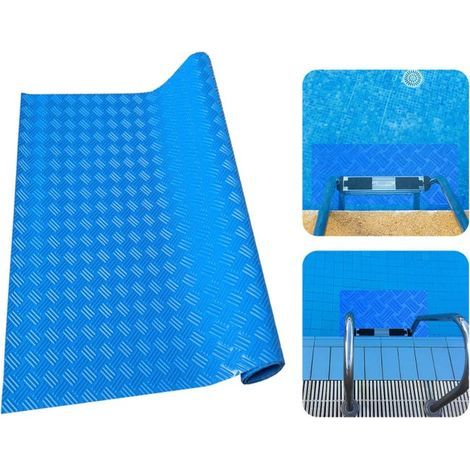 Non-slip protective mat for swimming pool ladder, made of PVC, wear-resistant and waterproof (9040cm) (1/5)