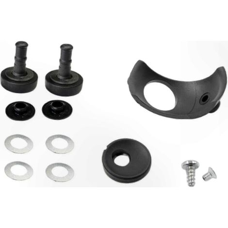 Patins de friction stabilisateurs pour attelage de caravanes, compatibles avec une utilisation avant, arrière et latérale (1/5)