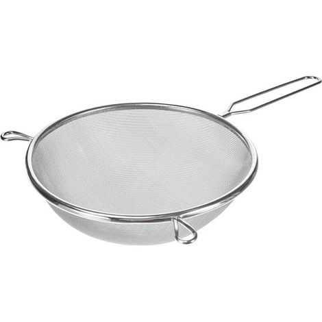 Schaumlöffel aus Edelstahl mit zwei Griffen Schaumlöffel/Sieb Filter mit ultrafeinem Netz Extra dickes Netz Frittierkorb für Küche und Haushalt 1 (1/5)