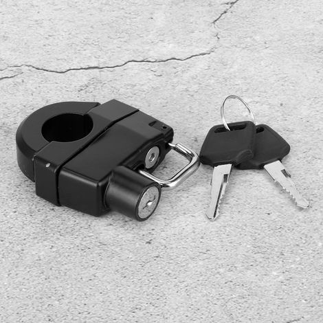 Kit de cadenas universel pour guidon de moto 22 mm/0,9 po, accessoires pour casque et guidon (1/5)