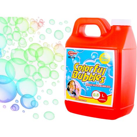 Flüssigseife für Seifenblasen, Nachfüllpackung 0,5 l (500 ml) (1/5)