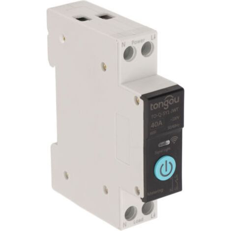 Din Rail Circuit Breaker Smart WIFI Switch Wireless Mobile Phone Remote Control 3 Timing Modes Function for Home Appliances Suitable for Home(4 (1/5)