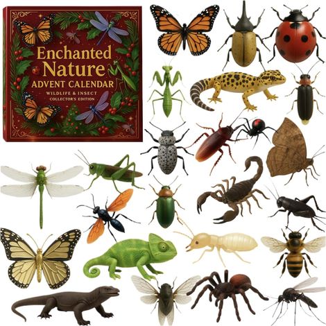 Calendario dell'Avvento della natura per - Articoli per feste con piccoli animali e (1/5)