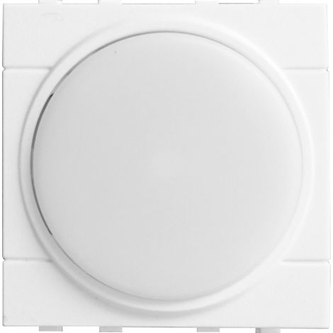 ETTROIT LED-Stufenleuchte, 2 Module, 220 V, 6000 K, mit Ein-/Ausschalter, kompatibel mit BTicino Living – Artikelnummer LB0302