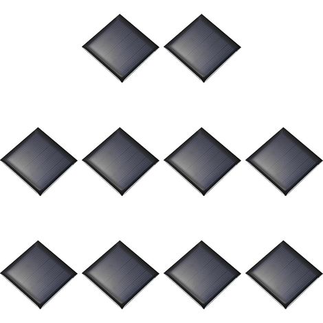 10PCS Panneaux Solaires Miniatures Pour Kits Système Solaire (1/5)