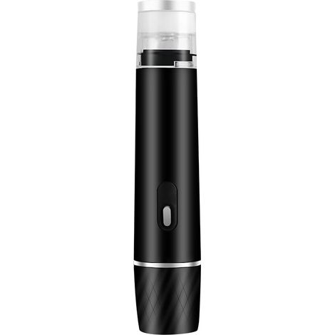 Machine à emballer sous vide portable rechargeable et sans fil - Compacte - Auto à une touche - Pour la préparation de viandes sous vide et de repas (noir) (1/5)