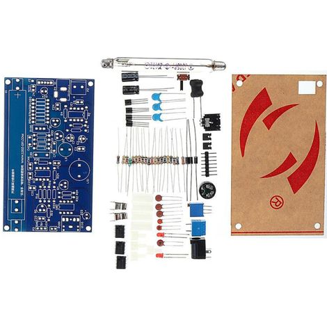 Kit de compteur Geiger à monter soi-même (module à monter soi-même) pour détecteur de radiations nucléaires avec alarme sonore et lumineuse. (1/4)