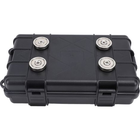 Boîte de rangement magnetique etanche multifonction transportable extérieur coffre à outils magnetique (1/5)