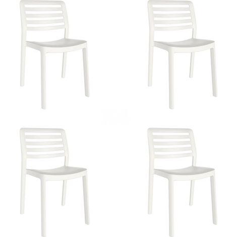 Sillas Wind garbar plástico blanco (Pack de 4) (1/5)