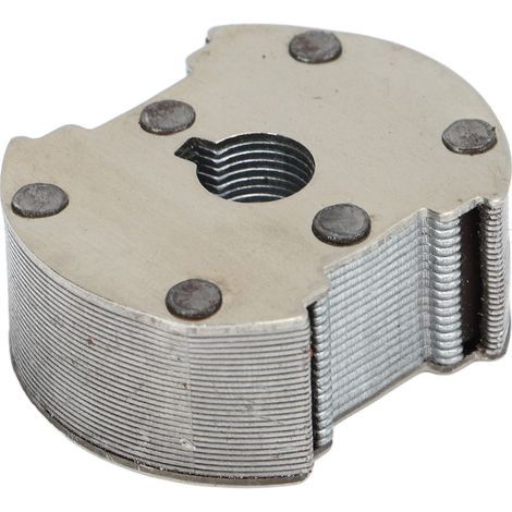 Volant magnétique rotor aimant en acier allié pour vélo motorisé 49cc 60cc 66c 68cc, pièce moteur robuste, kit de remplacement performant. (1/5)