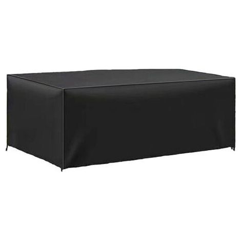 Housse Table de Jardin - 180 x 110 x 70cm - Housse de Protection Bâche Résistante aux Intempéries et aux Déchirures 420D Oxford pour Mobilier Salon de Jardin (1/4)