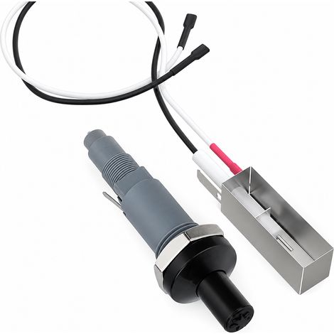 Kit d'allumage électronique 7509 gris pour barbecue à gaz allumeur et électrode gris 34 × 9 × 4 cm 66 g – Livraison gratuite