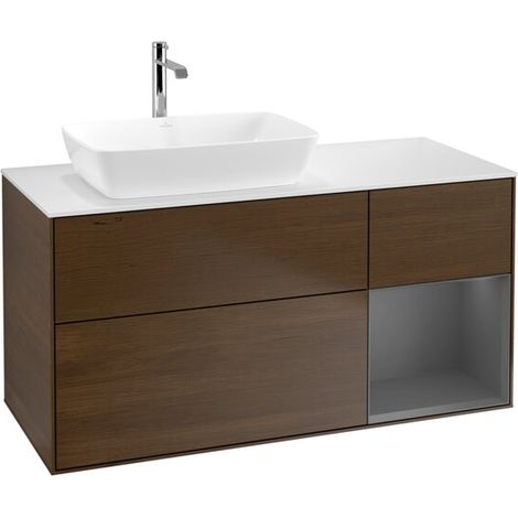 Villeroy & Boch G811GKGN Armoire sous-lavabo Finion G81 (1/2)