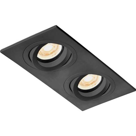 RADÓN Deckeneinbauleuchte schwarz von FARO 43407 (1/3)