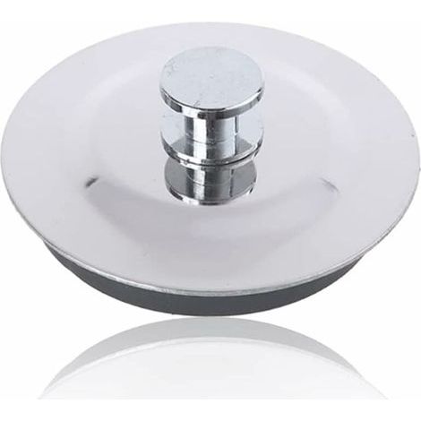Abflussstöpsel, Universalstöpsel für Abflüsse Ø 42 bis 45mm, Badewannenstöpsel (1/4)