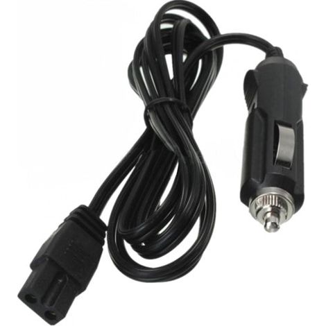 Kfz-Ladekabel-Verlängerungskabel, 12V USB-Ersatzkabel für Kfz-Kühlschränke/Gefrierschränke, geeignet für Familienreisen, 2er-Pack (schwarz) (1/4)