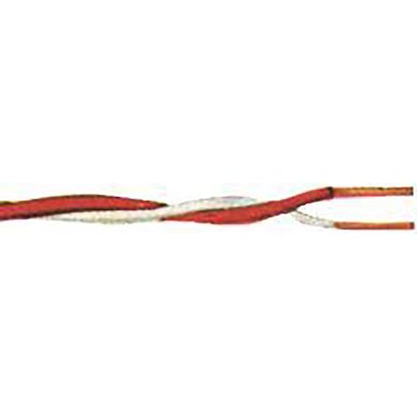 Klingelleitung Y-Draht 2x0,6mm2, 20m,farbig sort