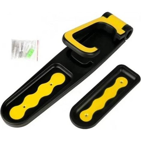 Support mural pour vélo 18 kg + goupilles de fixation, pliable Roxar (1/5)