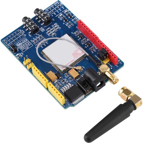 GPRS/GSM-Sicherheitsentwicklungsboard, Quadband-Modul mit Antenne (1/5)